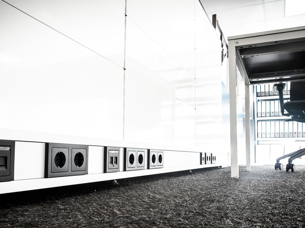 Configureer in 4 stappen uw wandgootinstallatieFris wit